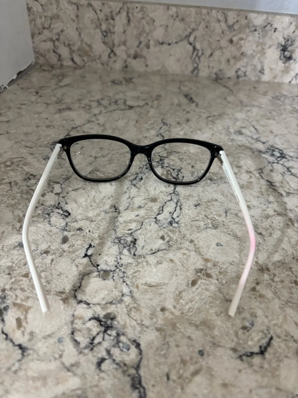 Armani Exchange Black and White Women's Eyeglasses Frames AX 3037 5204 53-17 140
